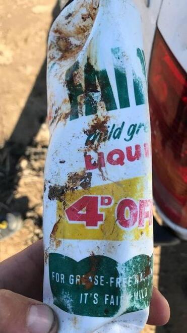 Old Fairy Liquid bottle