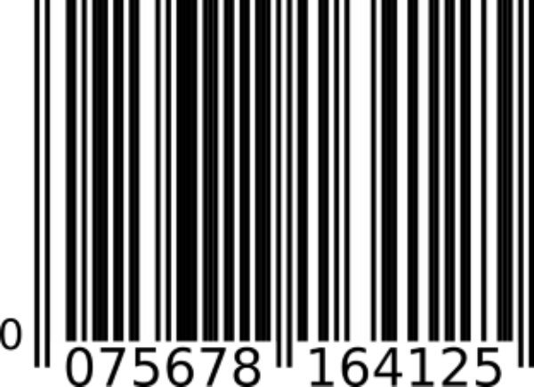 An example EAN-13 barcode