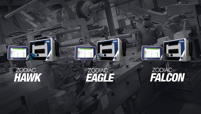 The Zodiac Range Hawk Eagle Falcon the future of TTO thermal transfer printing