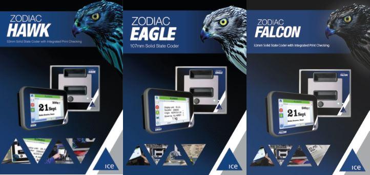 Zodiac Hawk Eagle Falcon brochure covers